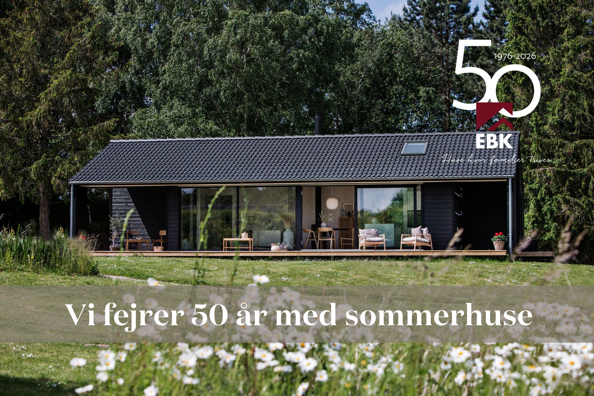 Vi fejrer 50 år med sommerhuse